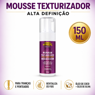 Mousse 150ml Para Tranças Box Braids Cabelos Trançados Finalizador Antifrizz