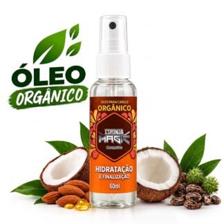Óleo Orgânico 60ml Para Fibras Nutrição e Finalização